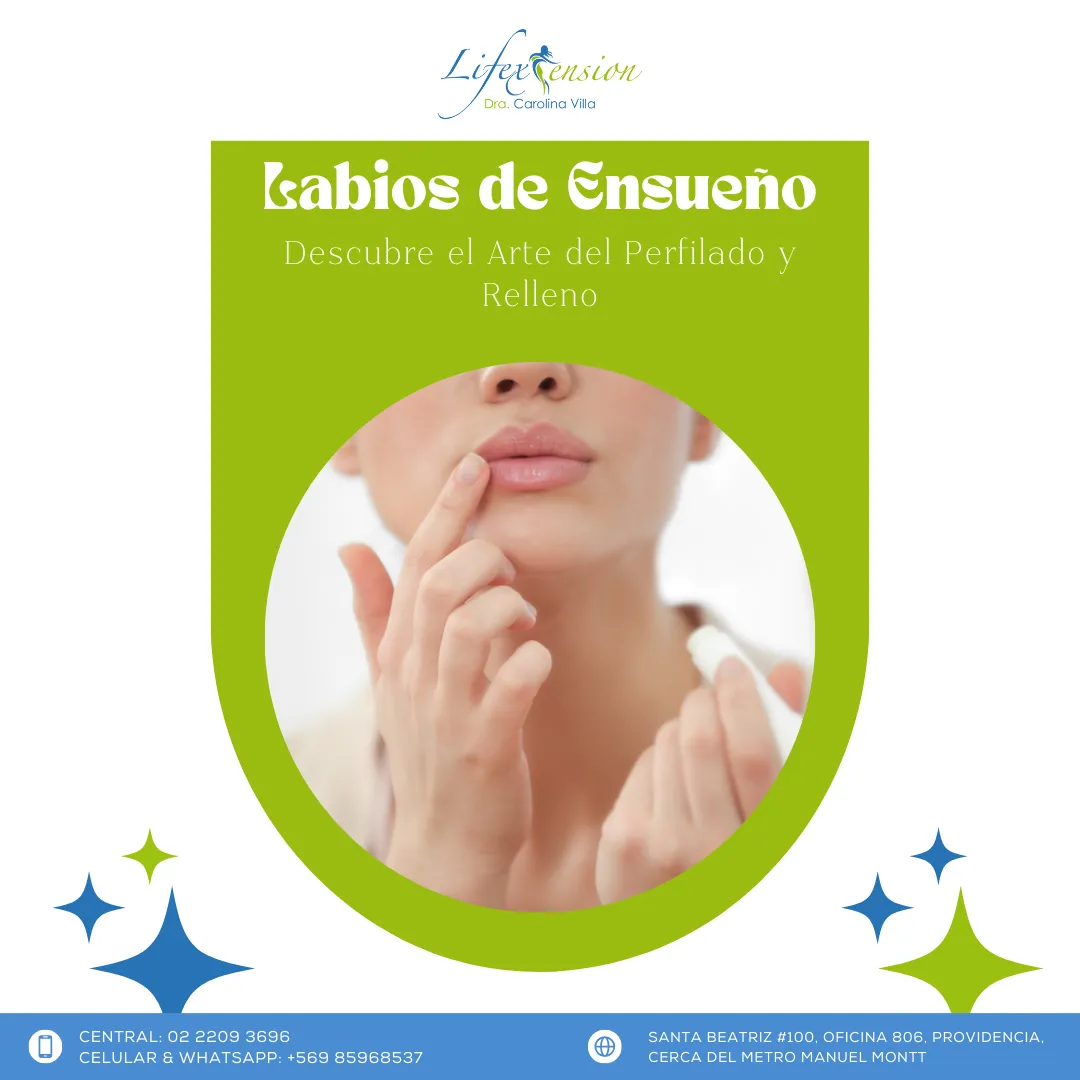 Perfilado y relleno de labios